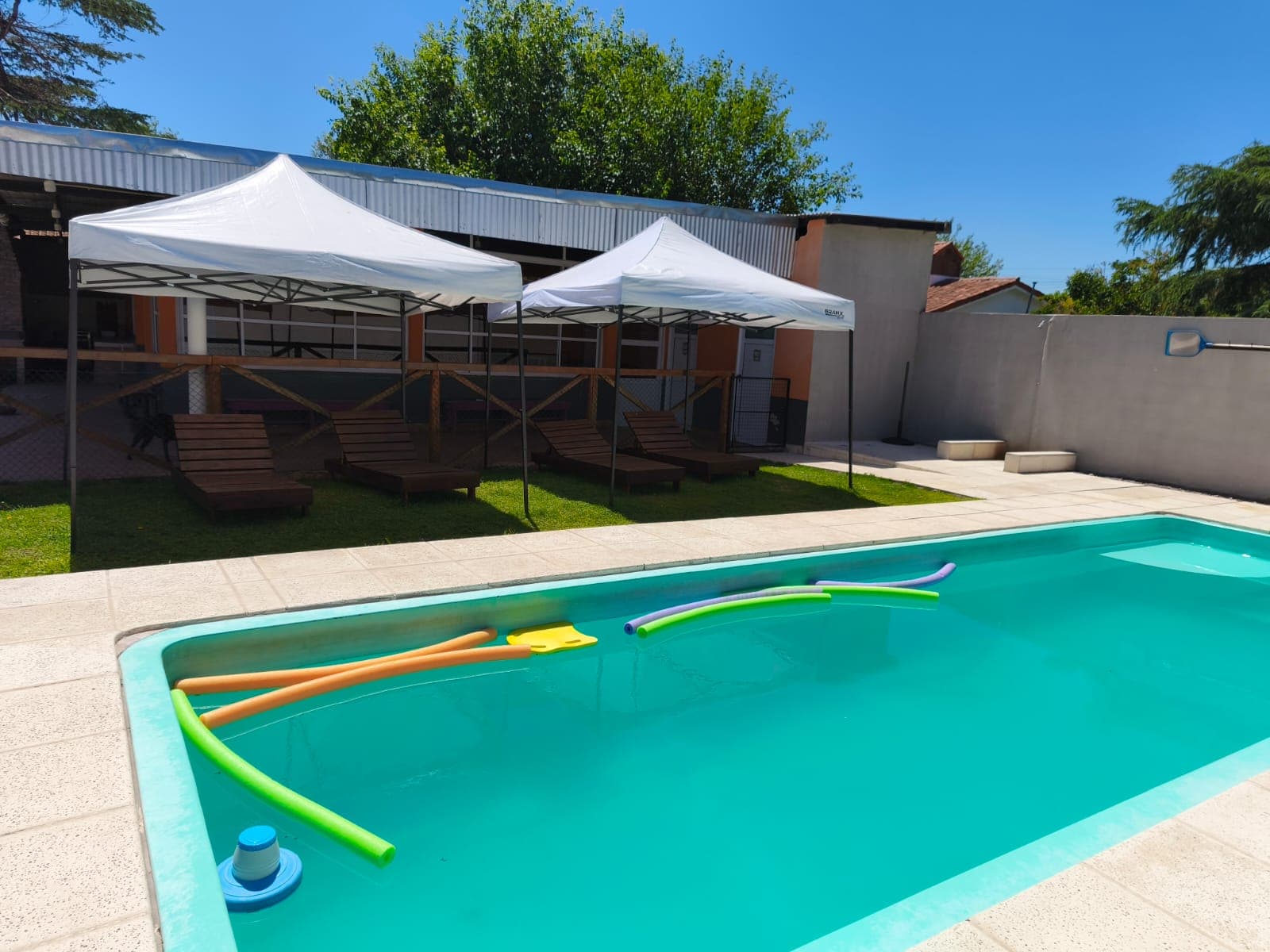 Vista del parque de La Ponderosa